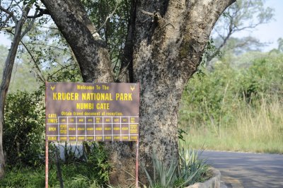 Numbi Gate, one of the entrances to Kruger.