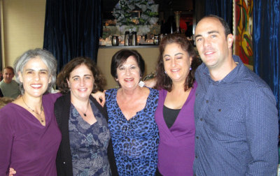 Gina, Ronette, Bernie, Karen and Joel