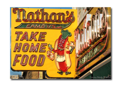 Nathan's at Coney Island NY