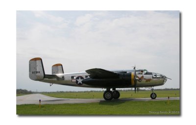 RB-25  Miss Hap   Used as Gen. Hap Arnold's  VIP transport, 1943-1944