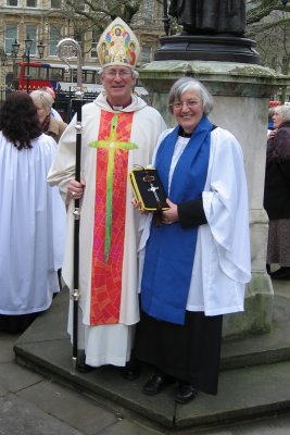 Judith's Licensing as a Reader in the Anglican Church