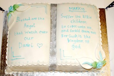 The Cake, made with love and carrying a great message