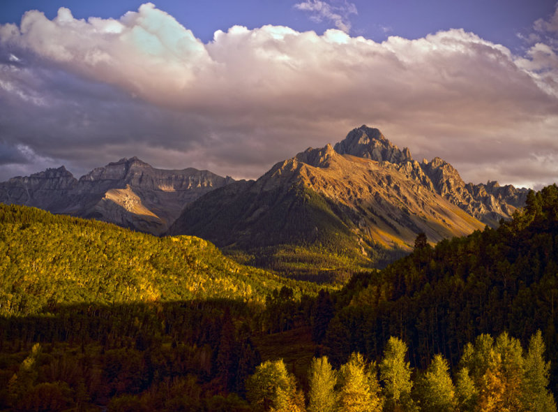 Mt. Sneffels, in Colorado's San Juan range.