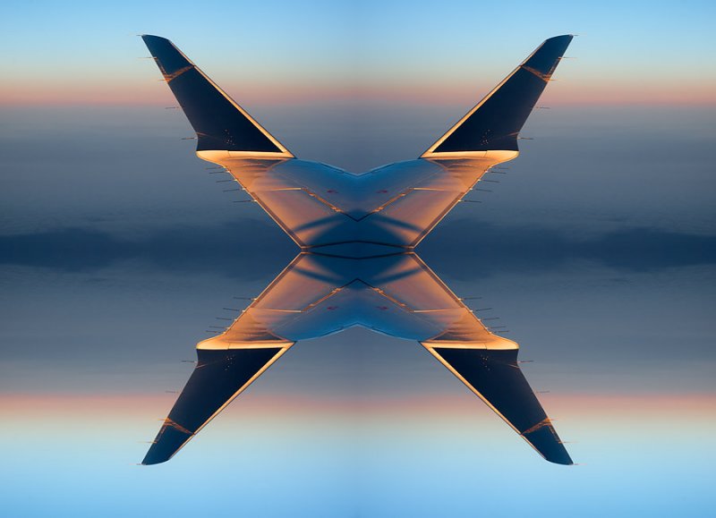 X in the sky