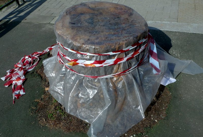 Plastic cut Tree