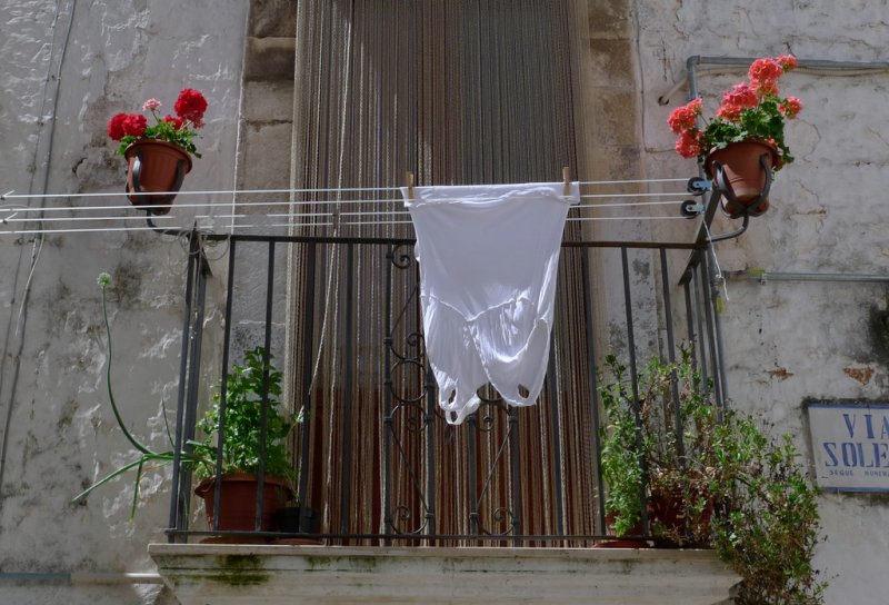 Washday scenes