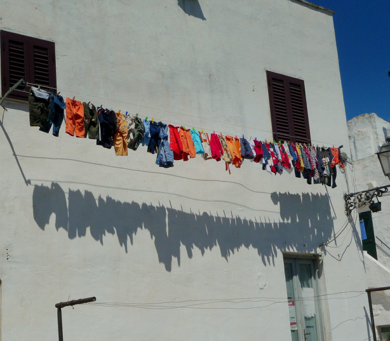 Washday scenes