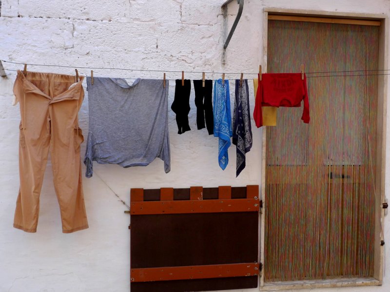Washday scenes