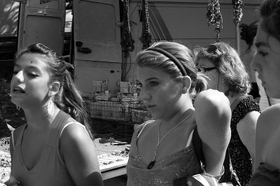 Girls of South Italy in B&W