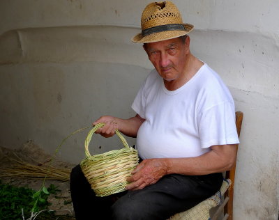 The man of baskets