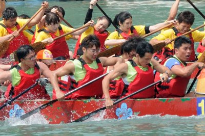 June 6  Dragon boat racing