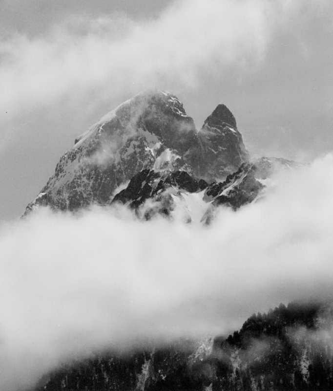 Ossau vu de la valle dOssau