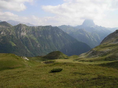 Versant Sud du col de Lurd