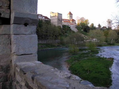 La tour et l'glise de Sauveterre
