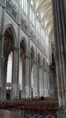 La nef de la cathdrale d'Amiens