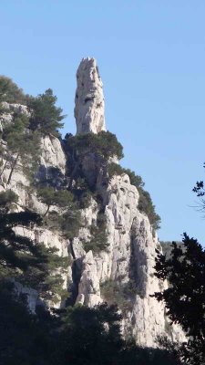 Calanque d'En Vau : le Doigt de Dieu