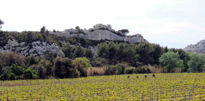 Fortifications naturelles dans les Alpilles