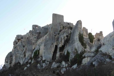 Le chteau des Baux de Provence