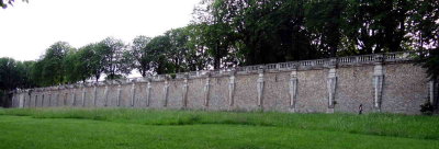 Mur d'enceinte de l'observatoire de Meudon