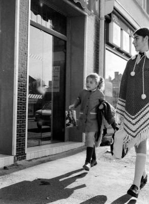 Le poncho était très tendance en ce temps-là