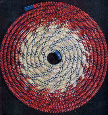 Corde nylon bicolore, comme aujourd'hui...