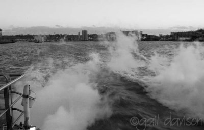 Zipping along the Thames