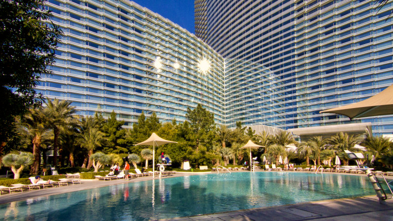 Aria Casino Pool 2
