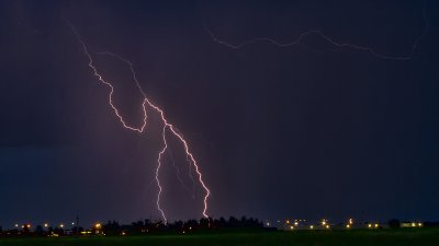 Lightning Over Wetaskiwin  3