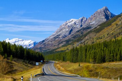 Along the Highwood Range A