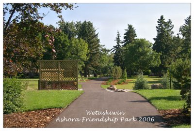 Wetaskiwin Ashoro Friendship Park