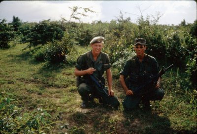 49th handlers Bill Harding and Bill Berg - 1967