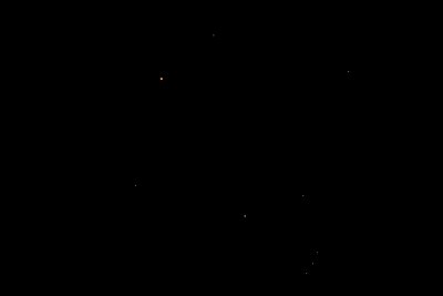 Mars above Orion