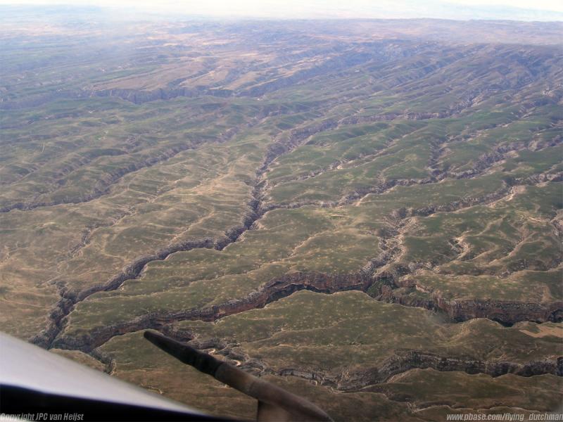 Bombed canyon