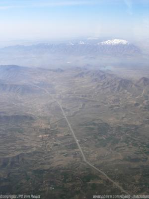 The road between Kabul and Bagram