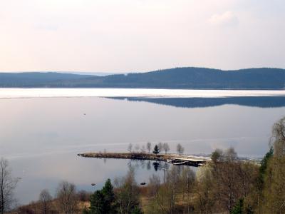 Ice on the lake