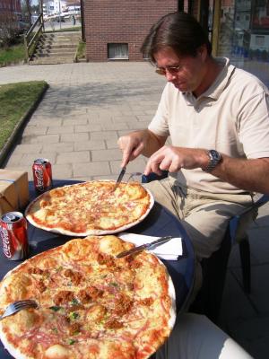 Big pizzas!