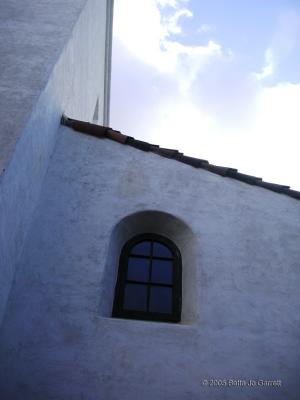 North wall of the Serra Museum
