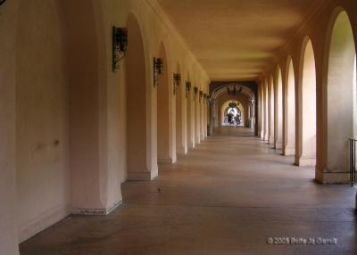 Balboa Park hallway