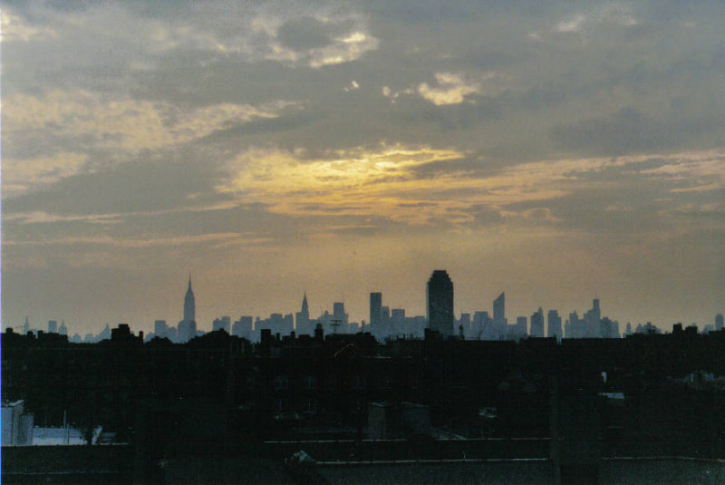NY sunset