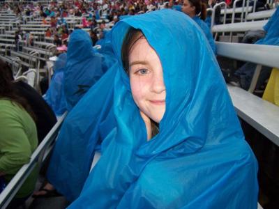the only way to stay dry in the 'soak zone'