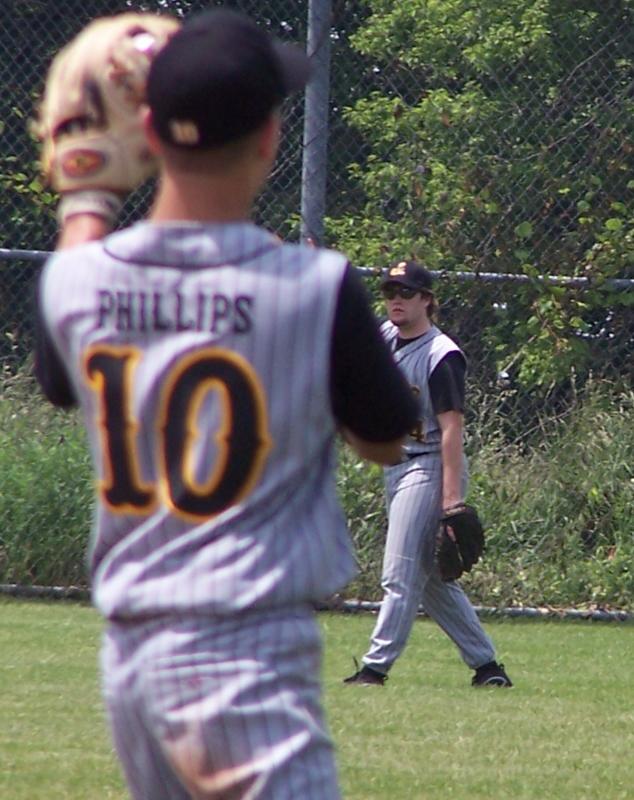 aaron in right field