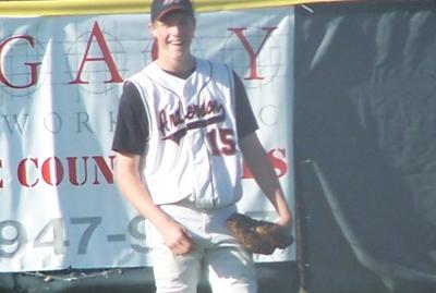 jake k. having fun in left field