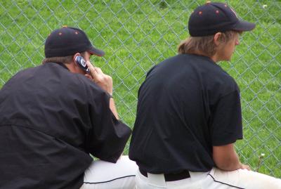 cooach snider and luke between games