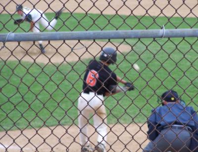 chris at the plate