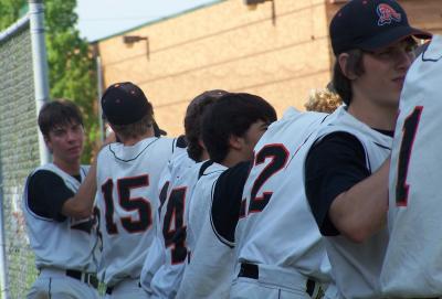 in the dugout