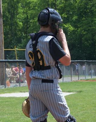 brent behind the plate