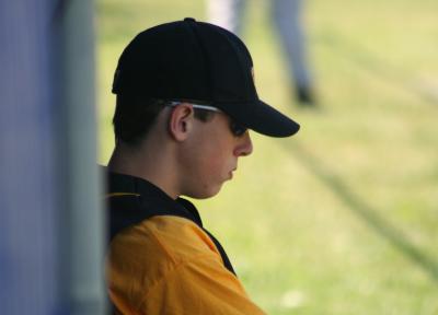 tyler in the dugout