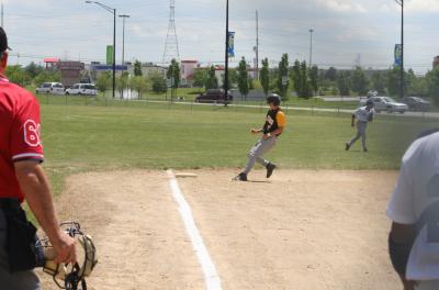 adam goes to third on micah's hit
