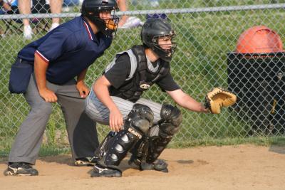 brent behind the plate