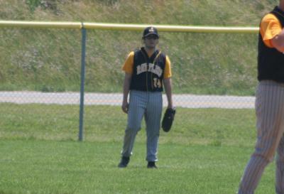 aaron in right field